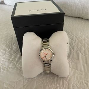 Silver Gucci women’s watch